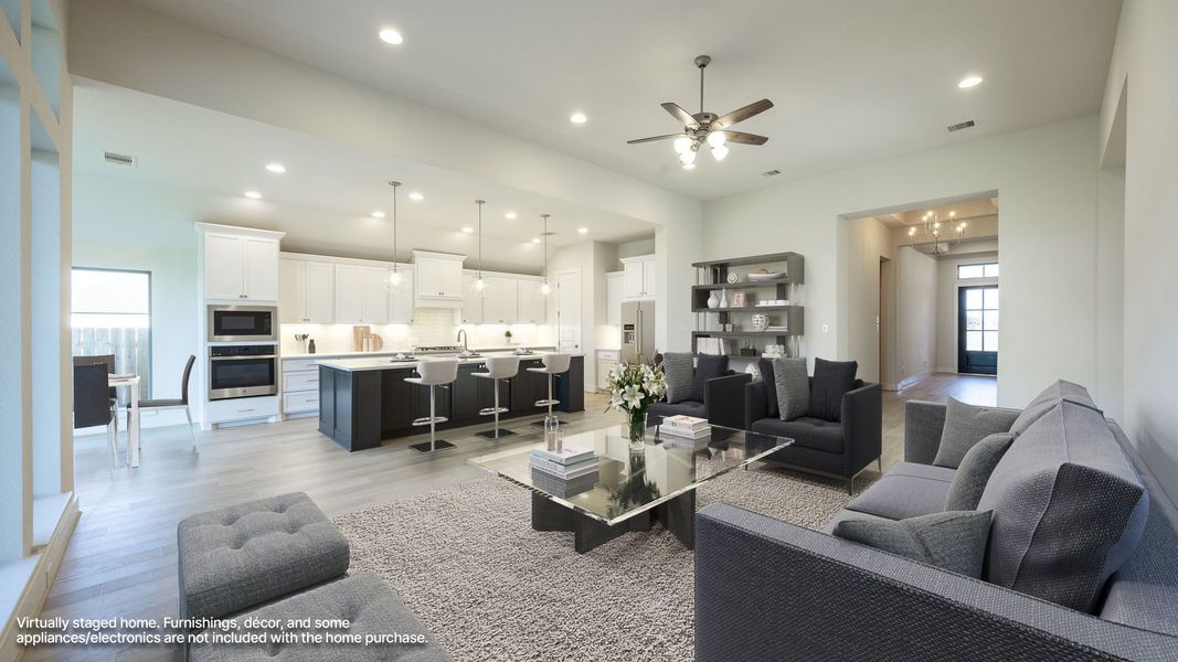 Furnished interior view inside a new home in Nolina, Georgetown (Image 6).