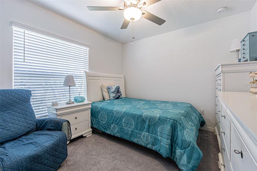 Bedroom 4 at the front of the home