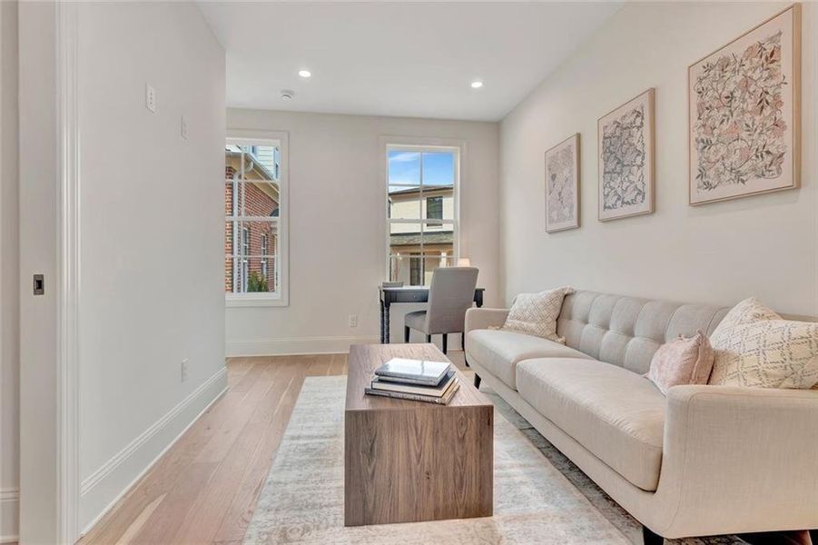 Furnished interior view inside a new home in , Senoia (Image 12).
