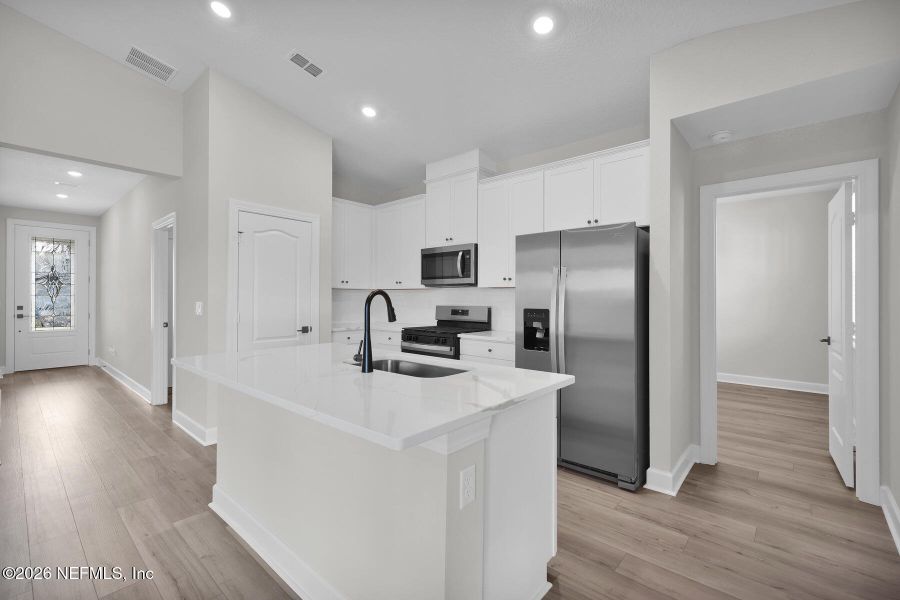 Furnished interior view inside a new home in Jennings Farm, Middleburg (Image 5).