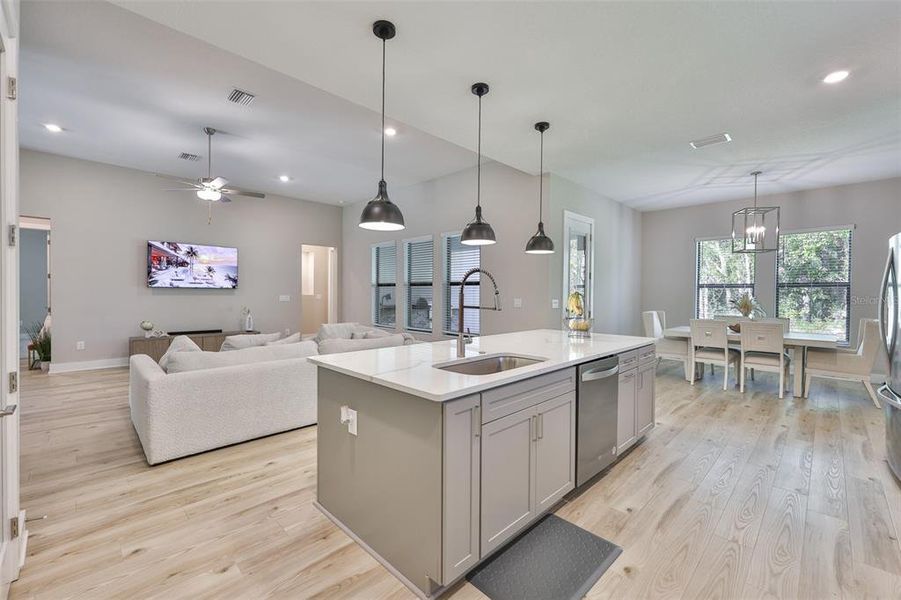 Furnished interior view inside a new home in Bella Terra, Hudson (Image 30).