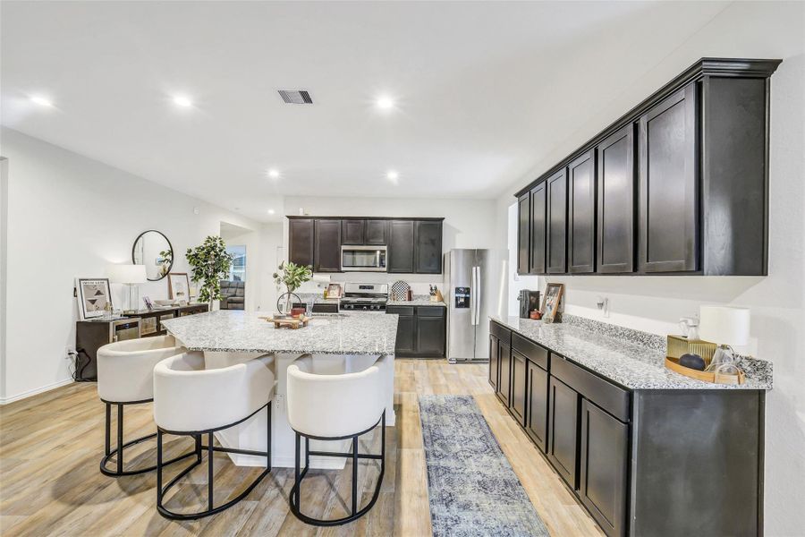 Furnished interior view inside a new home in , Richmond (Image 7).