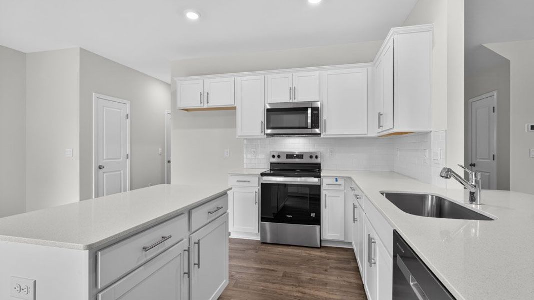 Furnished interior view inside a new home in Bryson Park, Lexington (Image 4). Furnished interior view inside a new home in Bryson Park, Lexington (Image 4).
