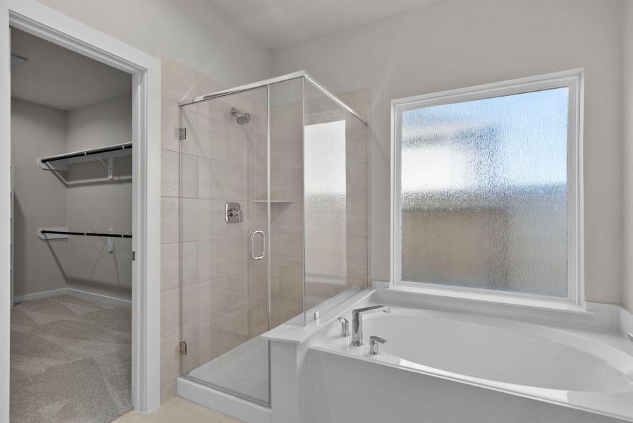 Furnished interior view inside a new home in Morton Creek Ranch, Katy (Image 7).