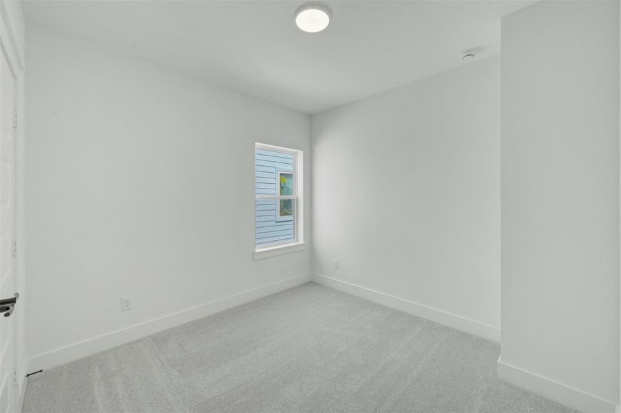 Spacious, unfurnished interior of a new home in Elyson - Grove Row Collection, Katy (Image 24).