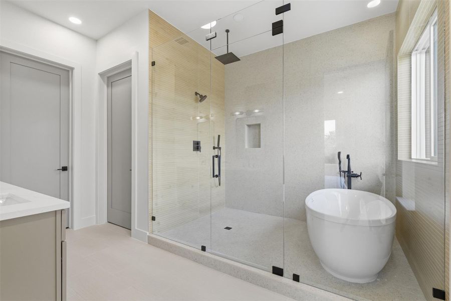 Furnished interior view inside a new home in , Austin (Image 20).