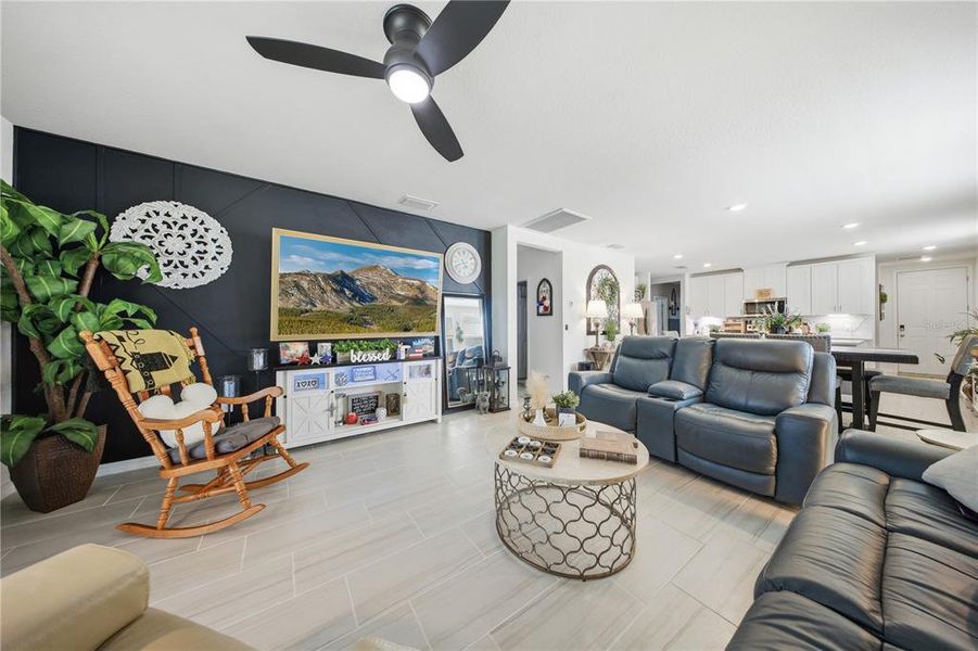 Furnished interior view inside a new home in , Haines City (Image 42).