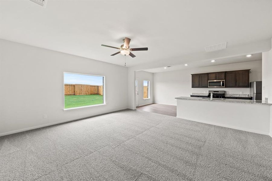 Spacious, unfurnished interior of a new home in Cresson Estates, Cresson (Image 5).