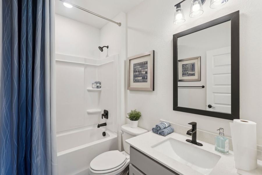 Representative furnished interior of a home built from the Landmark II Series - Bonnet II by Brightland Homes in Spring Hill, Spring Hill (Image 33).