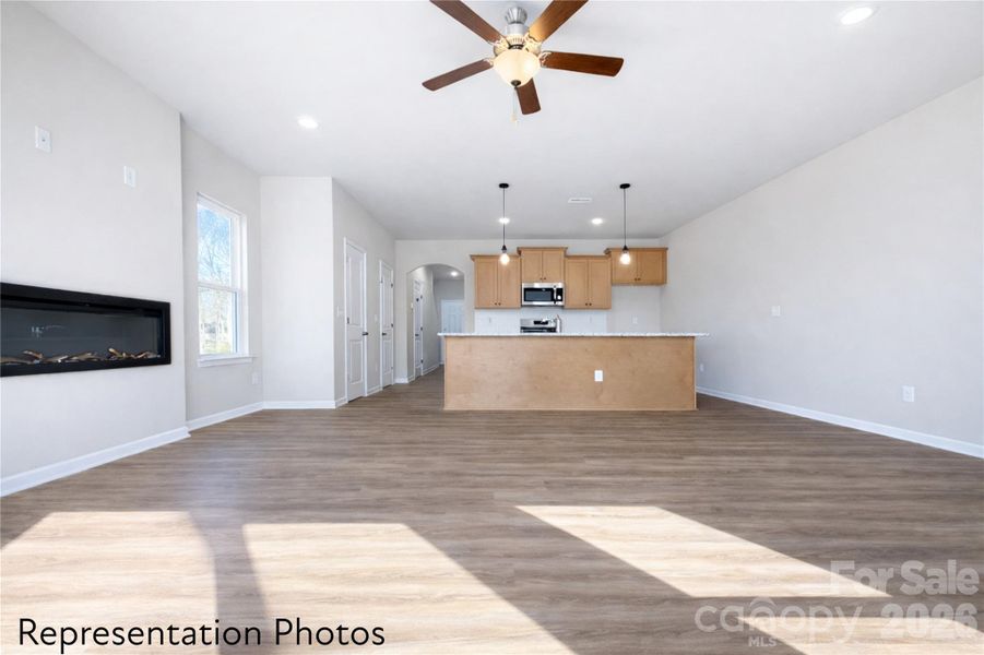 Spacious, unfurnished interior of a new home in , Charlotte (Image 12).