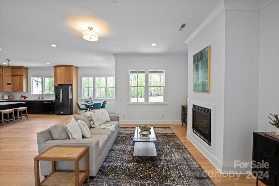 Living Room Breakfast Kitchen