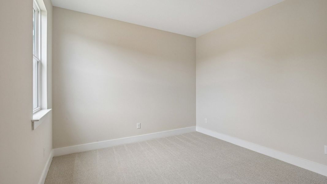 Bedroom with carpet and window Bedroom with carpet and window