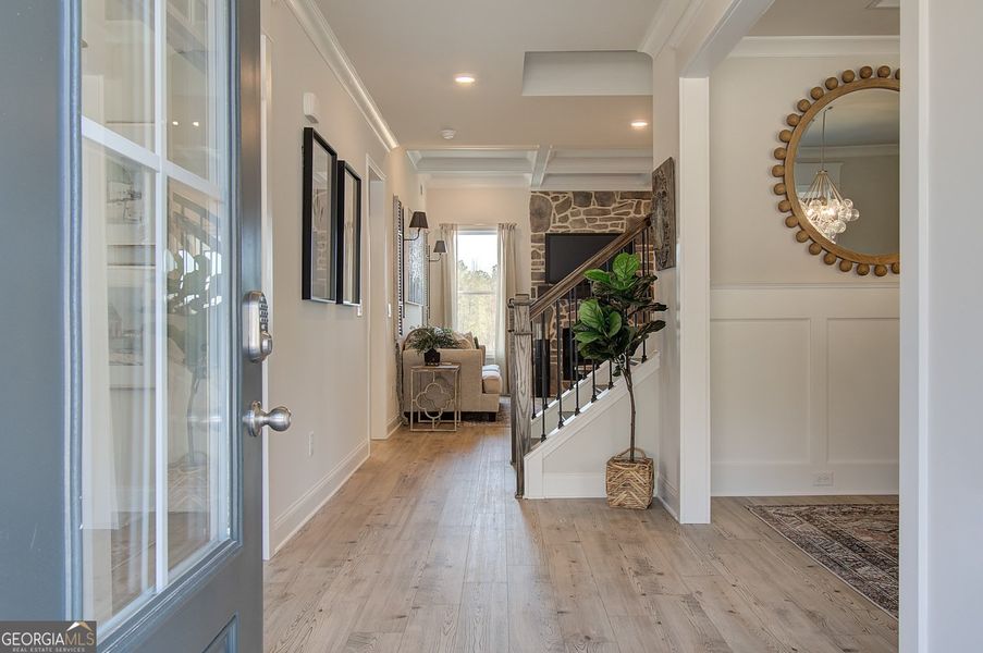 Furnished interior view inside a new home in Summerlin, Winder (Image 3). Furnished interior view inside a new home in Summerlin, Winder (Image 3).