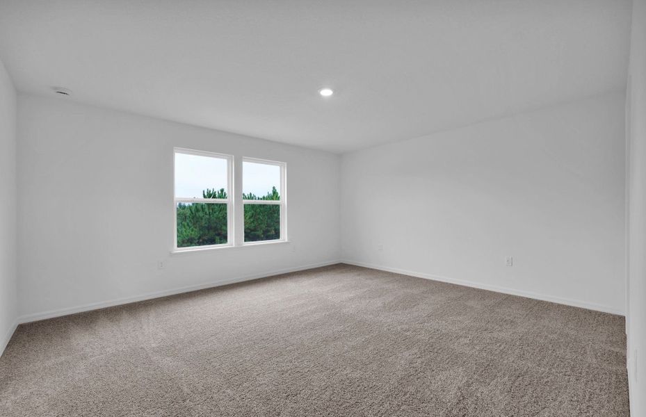 Spacious, unfurnished interior of a new home in Hyland Trail, Green Cove Springs (Image 17). Spacious, unfurnished interior of a new home in Hyland Trail, Green Cove Springs (Image 17).