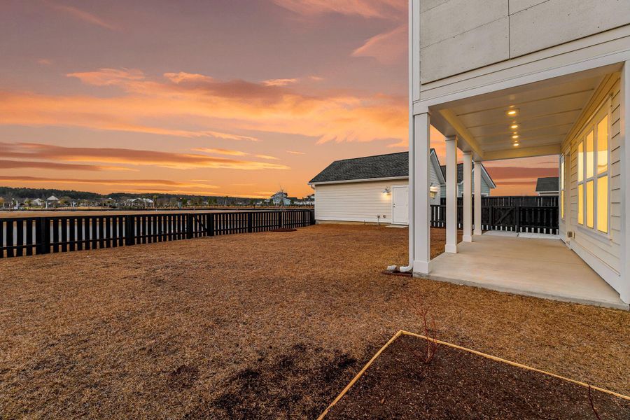 Exterior details and patio area of a home in Carnes Crossroads, Summerville (Image 25).