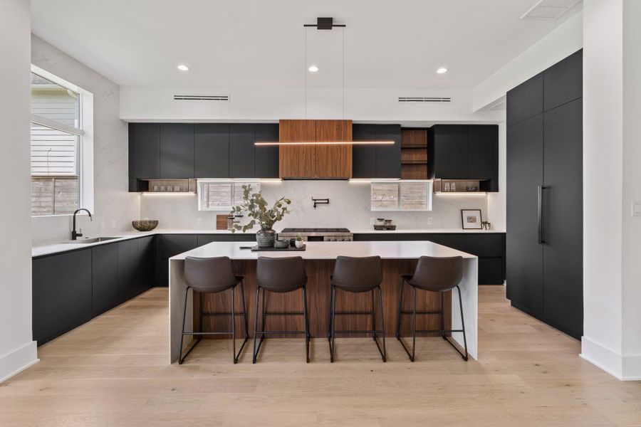Furnished interior view inside a new home in , Houston (Image 12).