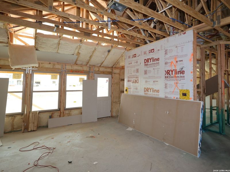 In-progress construction of a new home in Hickory Ridge, Elmendorf, TX (Image 30). In-progress construction of a new home in Hickory Ridge, Elmendorf, TX (Image 30).