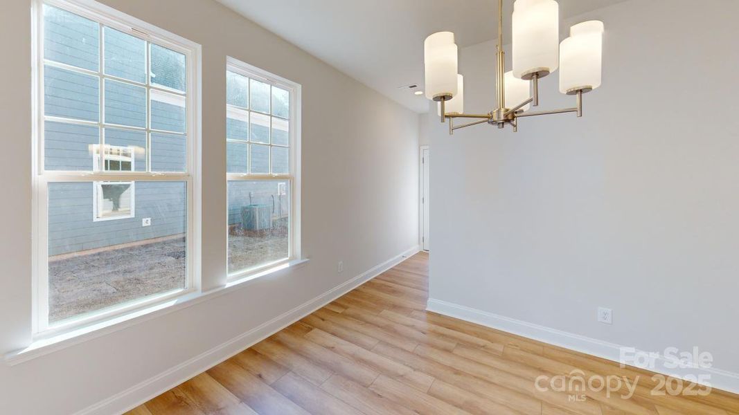 Spacious, unfurnished interior of a new home in Edgewood Preserve, Huntersville (Image 17).