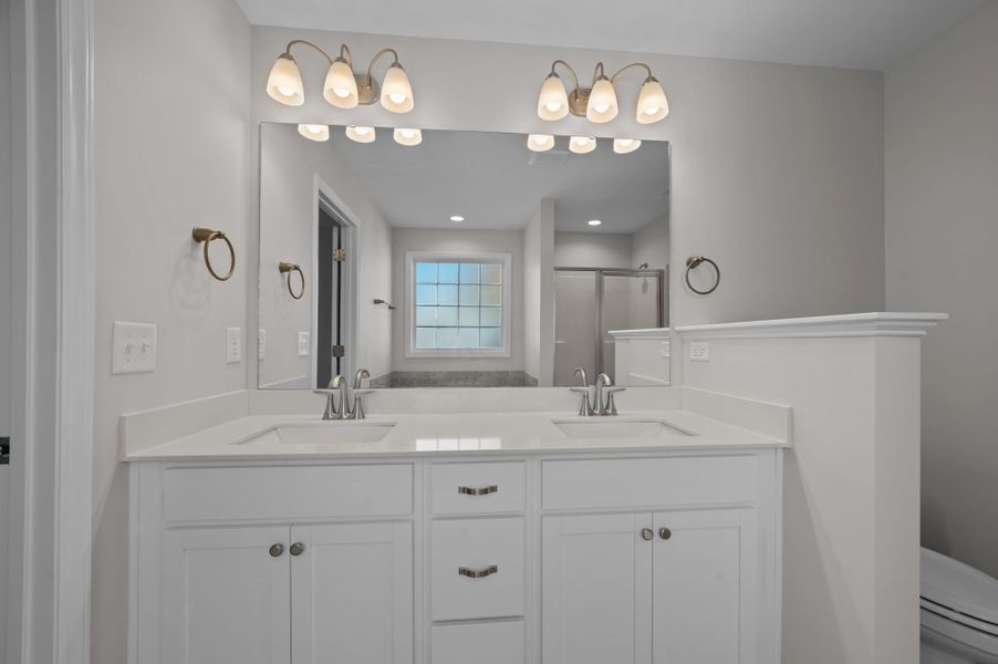 Furnished interior view inside a new home in Arbor Hills South, Greenville (Image 13). Furnished interior view inside a new home in Arbor Hills South, Greenville (Image 13).