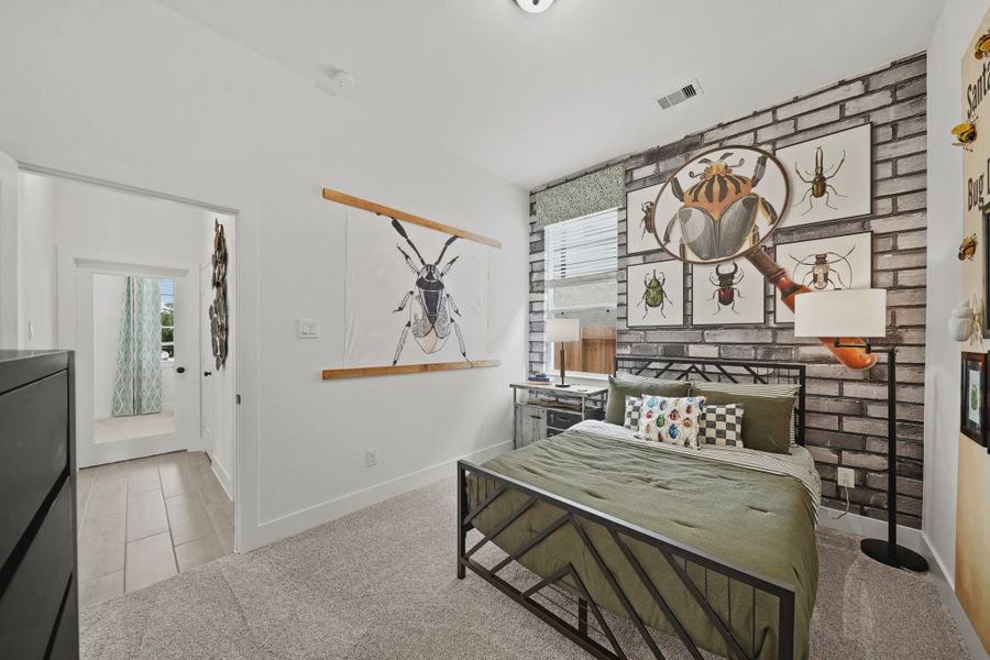 Furnished interior view inside a new home in Mulberry Farms, Santa Fe (Image 8). Furnished interior view inside a new home in Mulberry Farms, Santa Fe (Image 8).