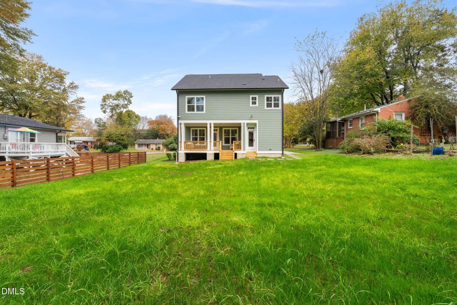 Backyard + Back Exterior