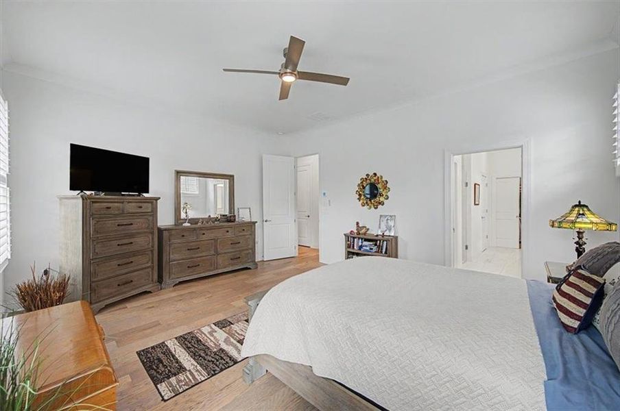 Furnished interior view inside a new home in Lakeside at River Green, Canton (Image 30).