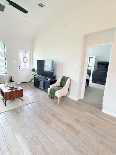 Furnished interior view inside a new home in , Richmond (Image 29).
