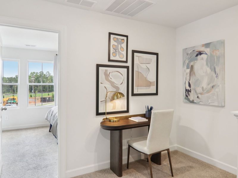 Furnished interior view inside a new home in Meadows at Wilson Farms - The Summit Series, Fort Mill (Image 12).