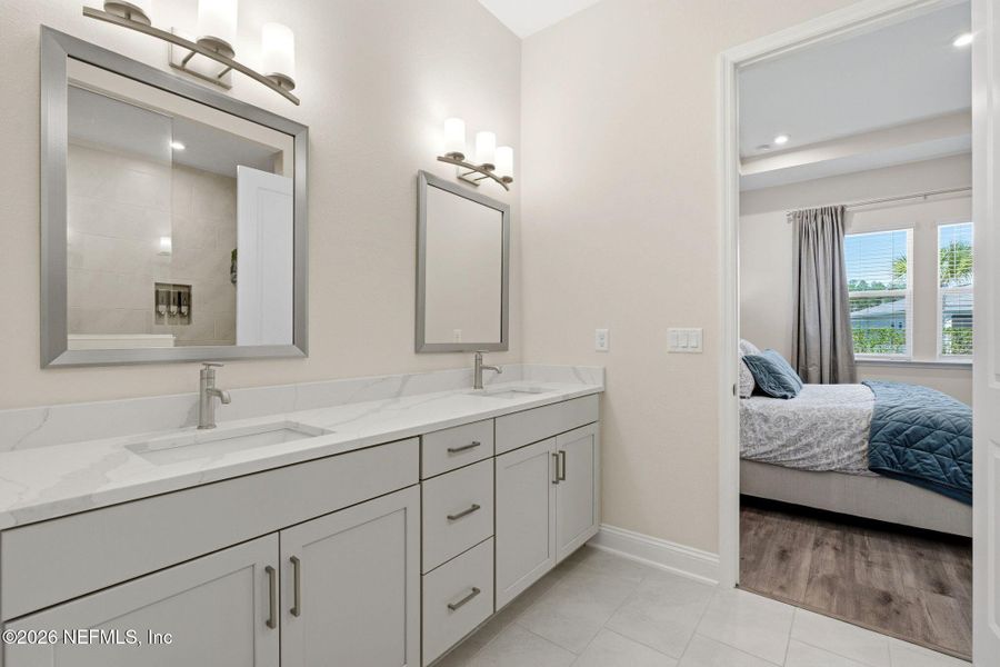 Furnished interior view inside a new home in RiverTown, St. Johns (Image 35).