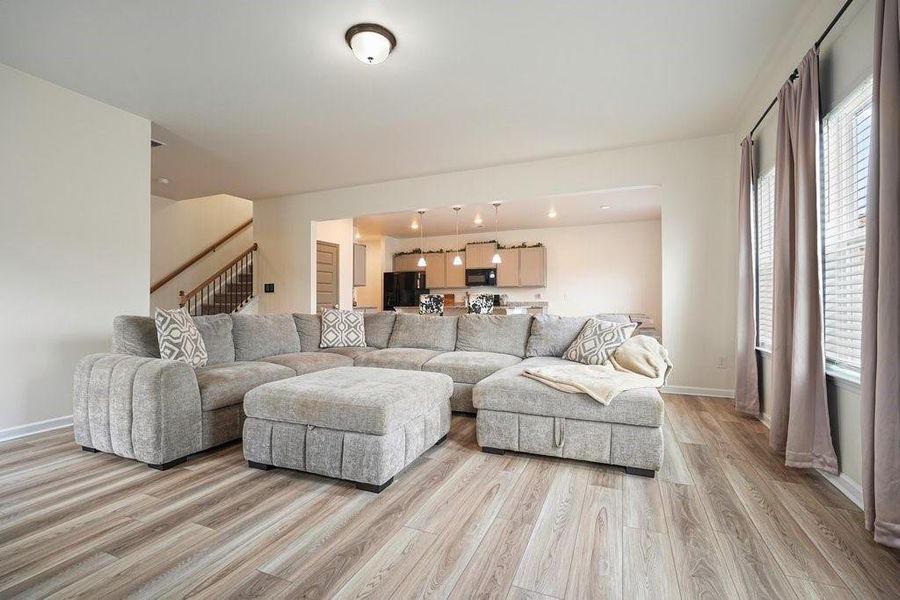 Furnished interior view inside a new home in , Adairsville (Image 40).