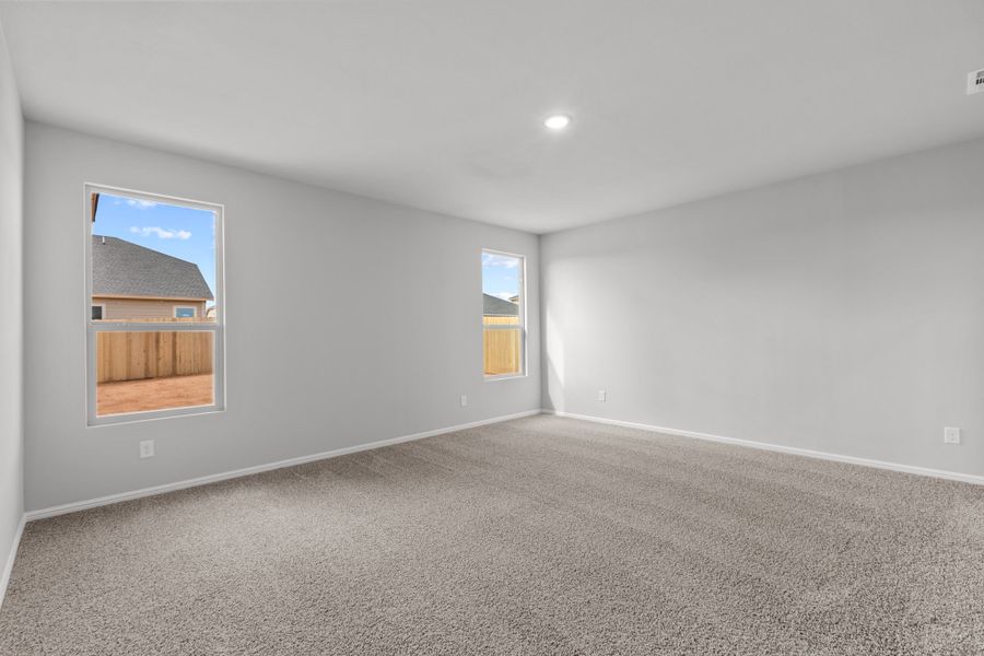 Representative unfurnished interior of a home built from the Shelby by D.R. Horton in Yukon Ridge, Odessa (Image 20). Representative unfurnished interior of a home built from the Shelby by D.R. Horton in Yukon Ridge, Odessa (Image 20).