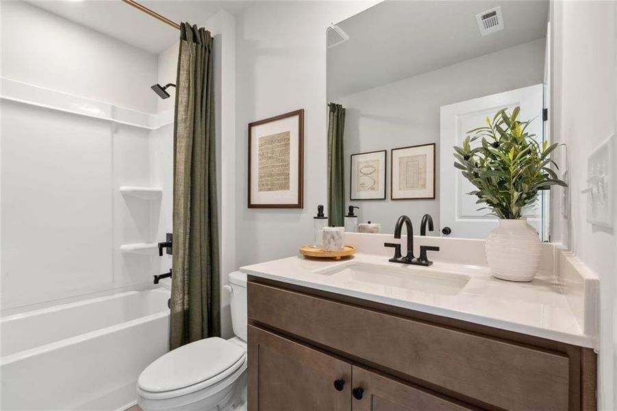 Furnished interior view inside a new home in Windsong Estates, McDonough (Image 27).