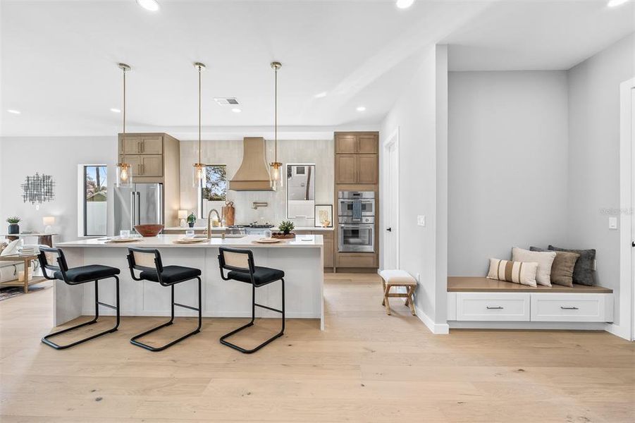 Furnished interior view inside a new home in College Park, Orlando (Image 12). Furnished interior view inside a new home in College Park, Orlando (Image 12).
