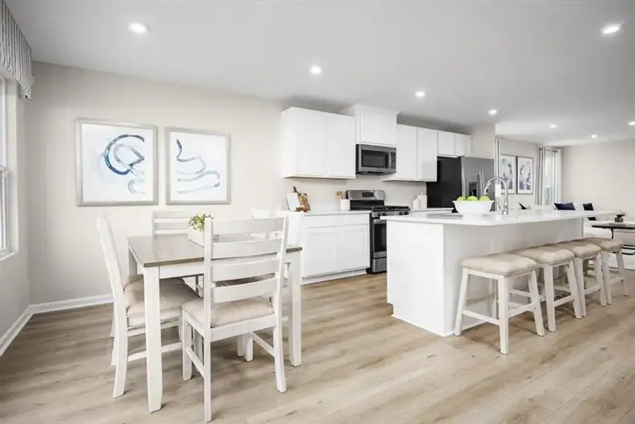 Furnished interior view inside a new home in Stanford Village, Lyman (Image 4).