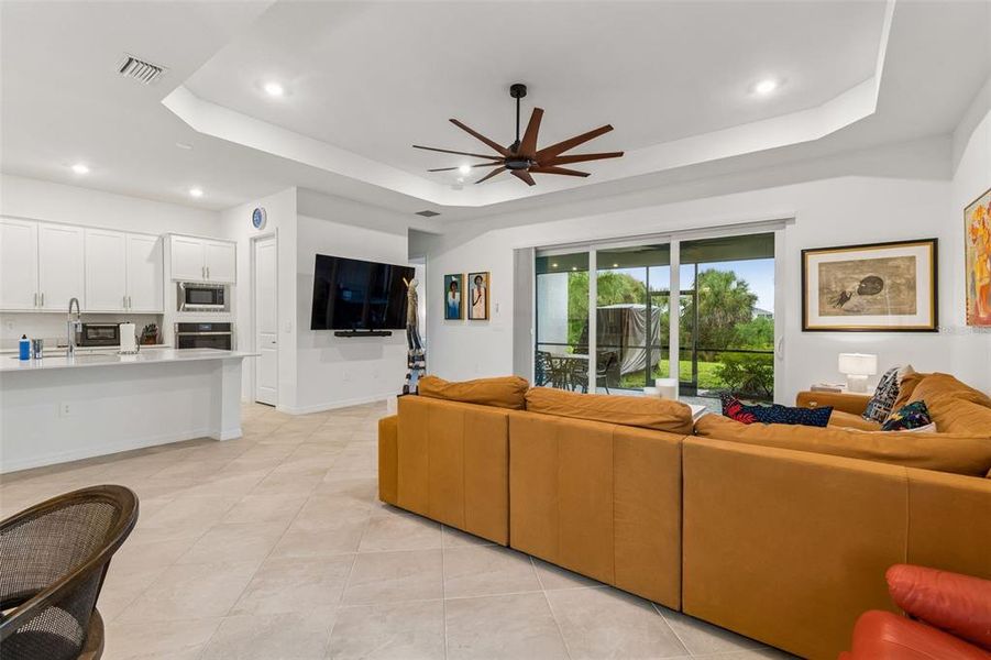 Furnished interior view inside a new home in , Venice (Image 24). Furnished interior view inside a new home in , Venice (Image 24).