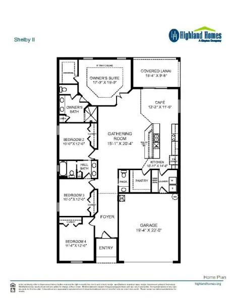 Shelby II - Home Layout Shelby II - Home Layout