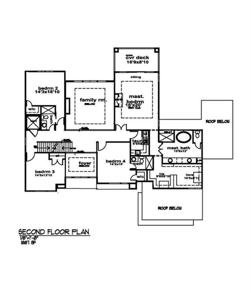 2D floor plan layout of this home in , South Fulton, GA (Image 4).
