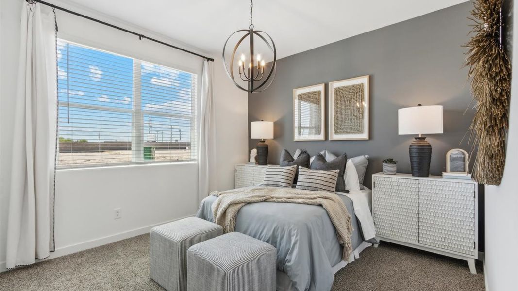 Furnished interior view inside a new home in Western Crossing, Florence (Image 24). Furnished interior view inside a new home in Western Crossing, Florence (Image 24).