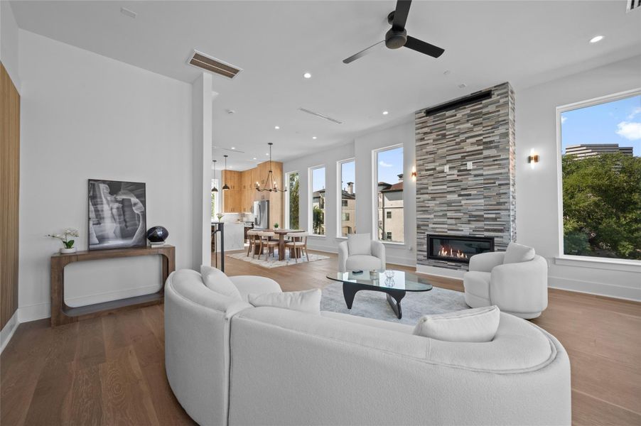 Alternate view of Living Room