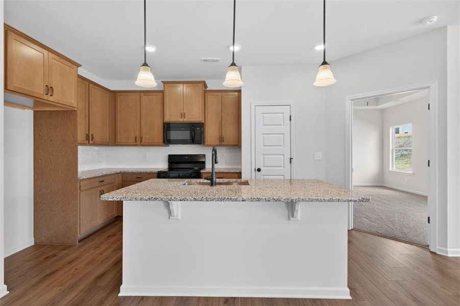 Furnished interior view inside a new home in Laurel Ridge, Rock Spring (Image 12).