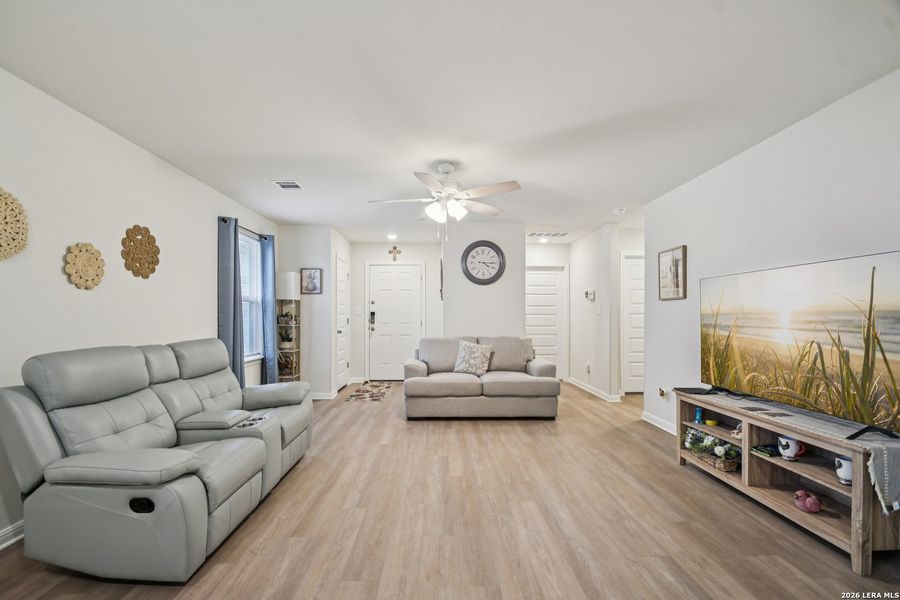 Furnished interior view inside a new home in , San Marcos (Image 12).