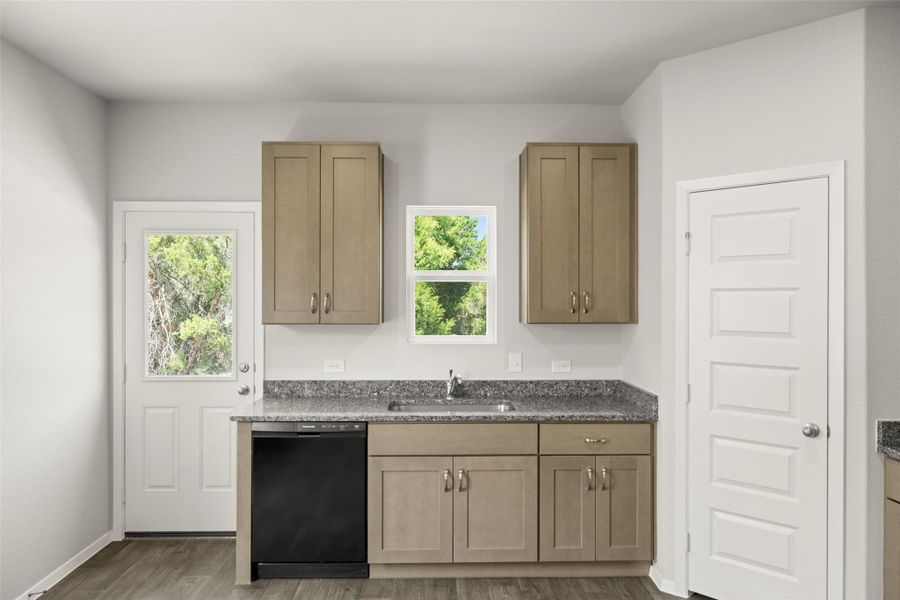 Furnished interior view inside a new home in Cloverleaf, Austin (Image 6).