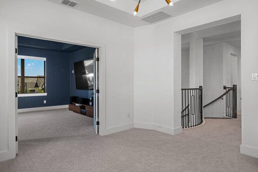 Spacious, unfurnished interior of a new home in Parten, Austin (Image 19). Spacious, unfurnished interior of a new home in Parten, Austin (Image 19).
