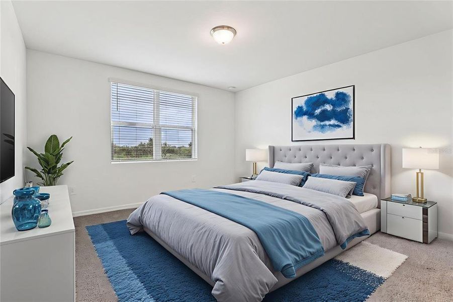 Furnished interior view inside a new home in Hamilton Bluff - Signature Series, Lake Hamilton (Image 4).