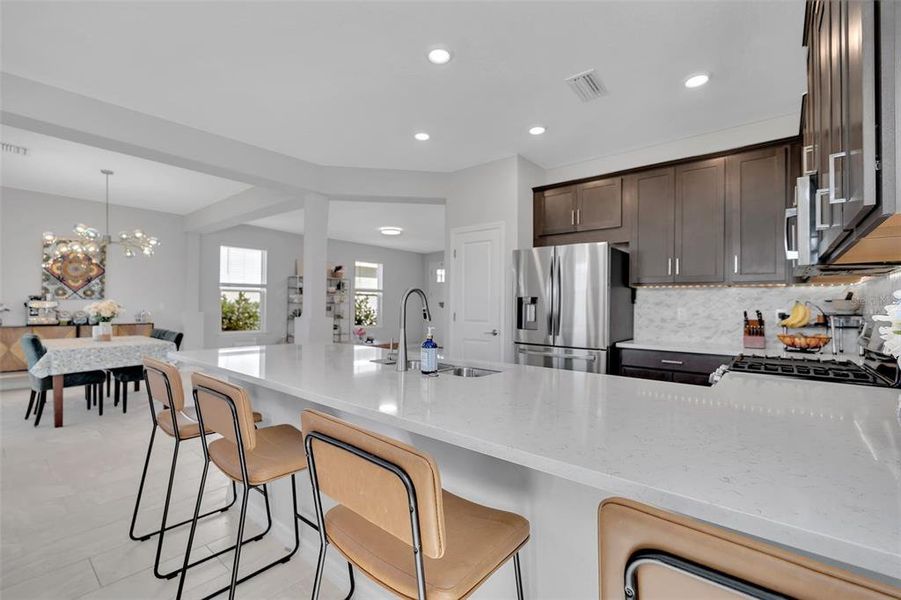 Furnished interior view inside a new home in , Nokomis (Image 38).