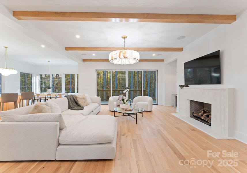 Furnished interior view inside a new home in , Denver (Image 14).