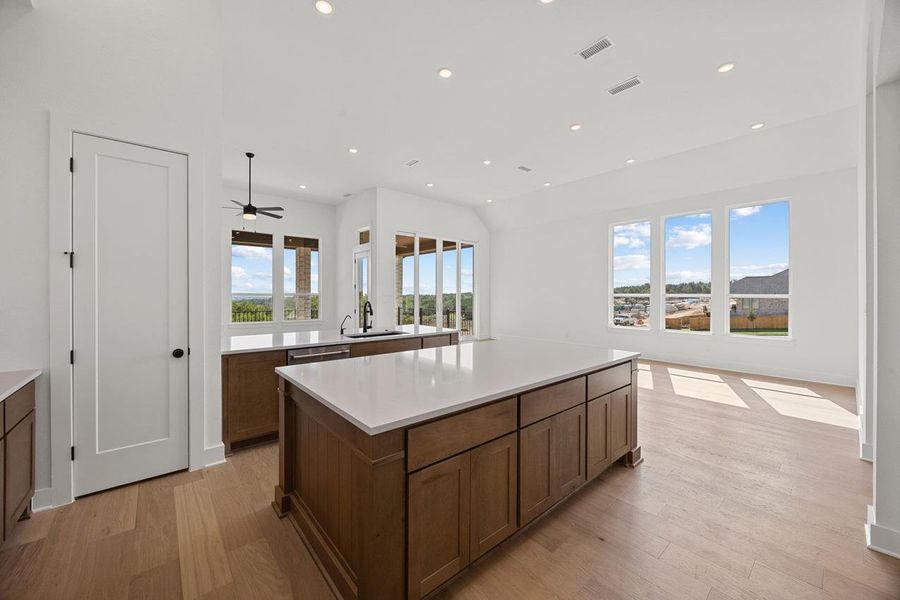 Furnished interior view inside a new home in Parkside On The River, Georgetown (Image 5).