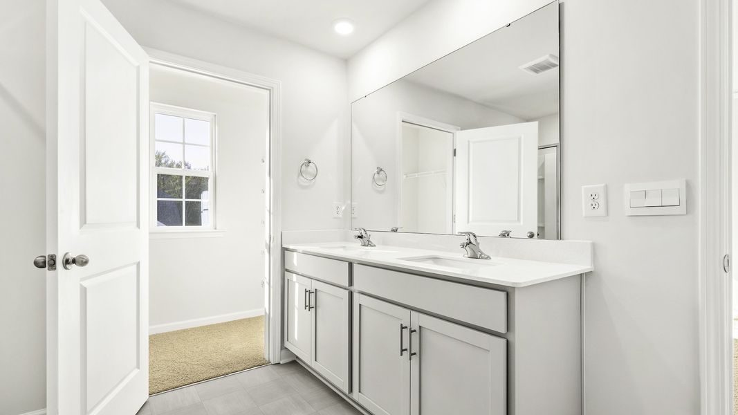 Furnished interior view inside a new home in Cambridge Park, Mebane (Image 6).