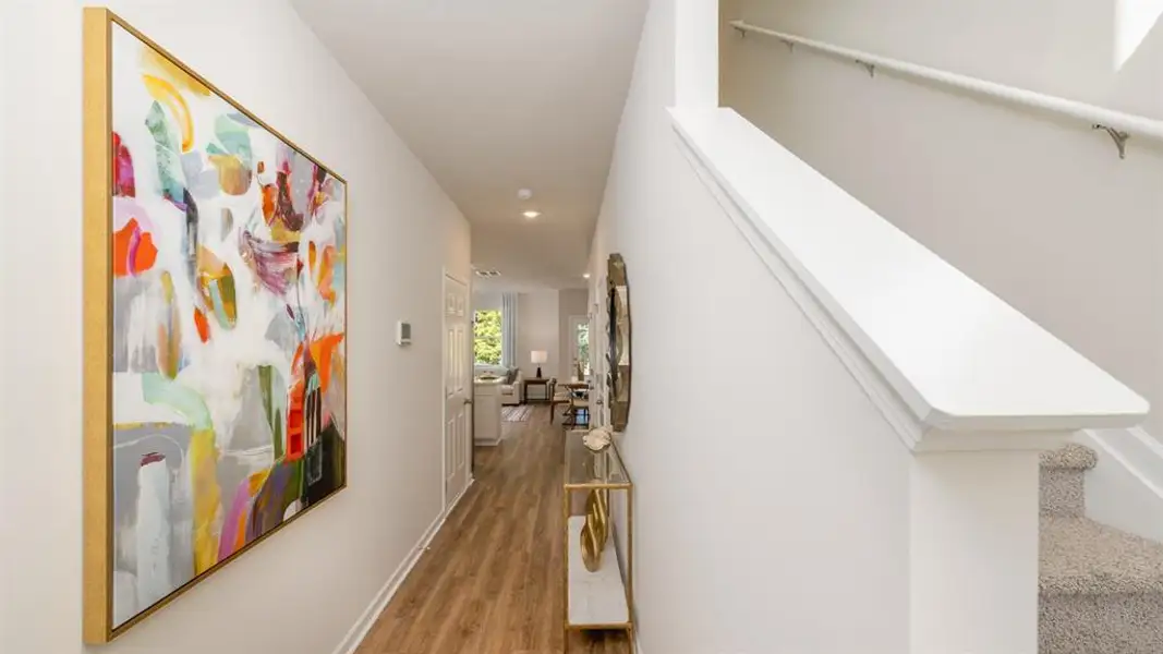 Furnished interior view inside a new home in Young's Crossing, Stone Mountain (Image 29).