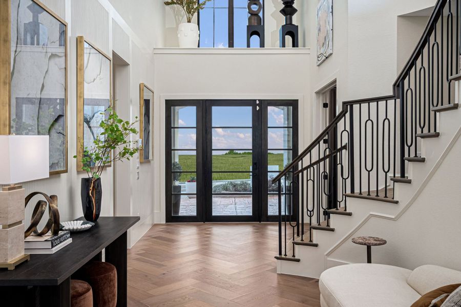 Representative furnished interior of a home built from the Montecarlo by Landon Homes in Signature 74s, Frisco (Image 11).